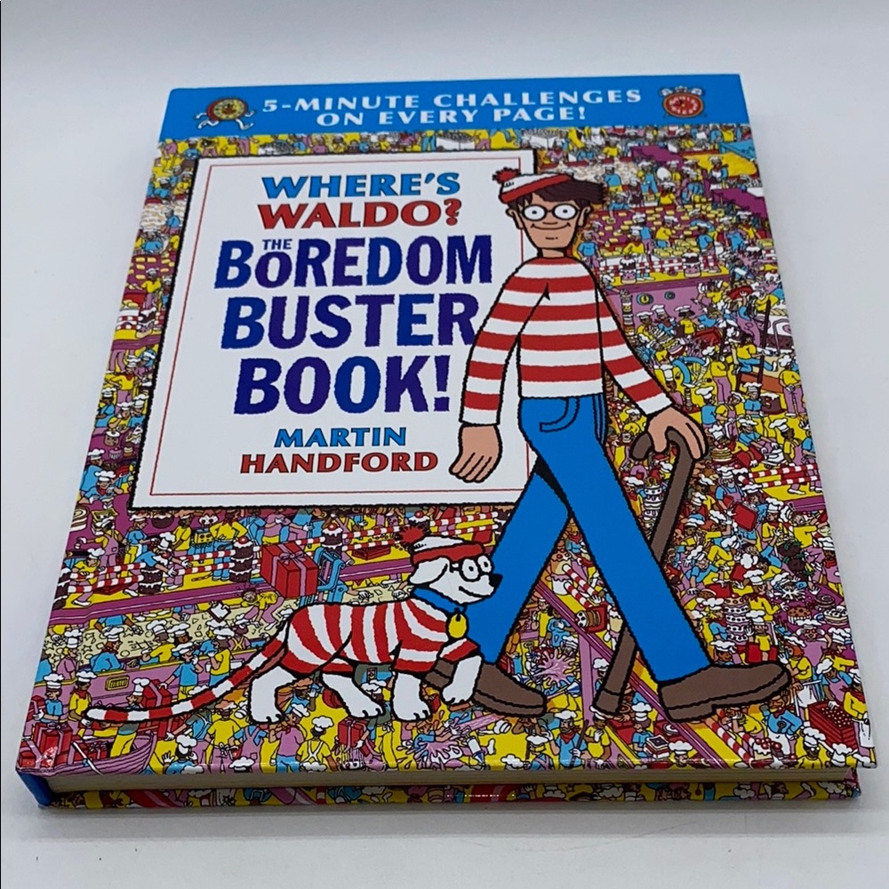 Where's Waldo? Boredom Buster Book by Martin Handford Hardcover